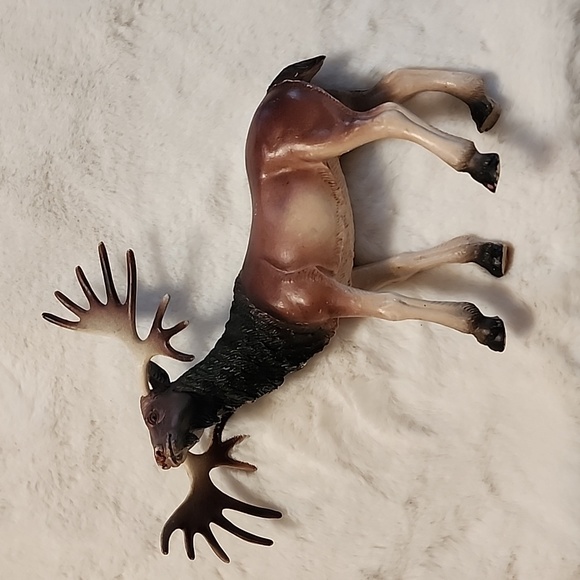 IMPERIAL  1985 PLASTIC MOOSE 🫎 REALISTIC. - Picture 1 of 10